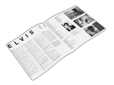 Elvis 56 - Collector's Edition 33 RPM Blue Coloured Vinyl - Music On Vinyl RCA Label