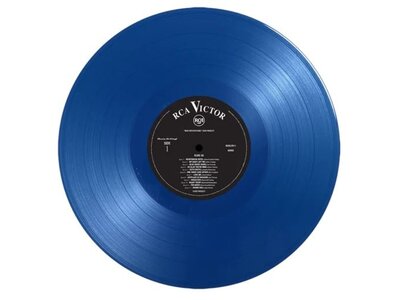 Elvis 56 - Collector's Edition 33 RPM Blue Coloured Vinyl - Music On Vinyl RCA Label