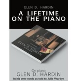 On Piano Glen D. Hardin - Hardcover Limited Edition Book With Pink Vinyl Single
