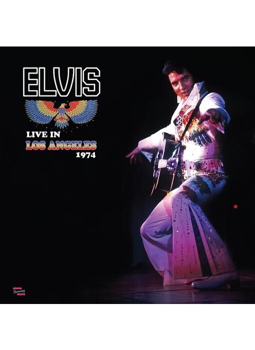 MRS - Elvis Live In Los Angeles 1974 - Clear Vinyl 2 LP Set
