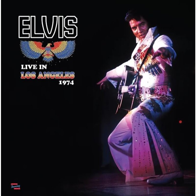 MRS - Elvis Live In Los Angeles 1974 - Clear Vinyl 2 LP Set