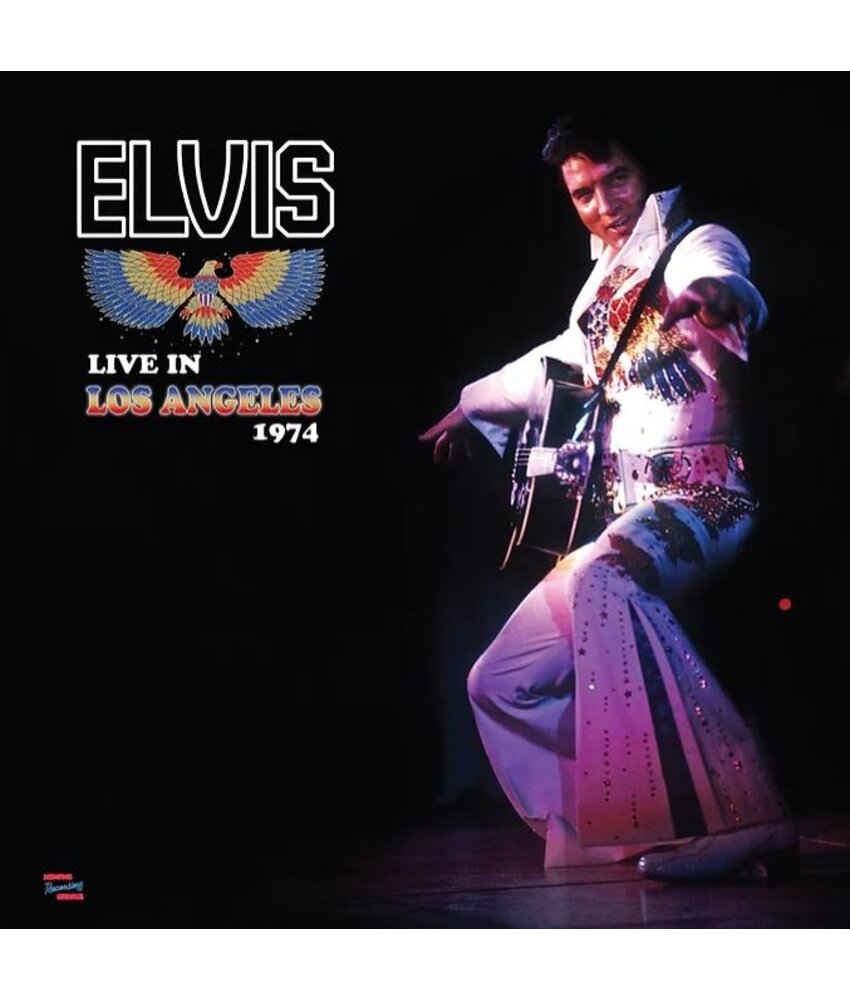 MRS - Elvis Live In Los Angeles 1974 - Clear Vinyl 2 LP Set
