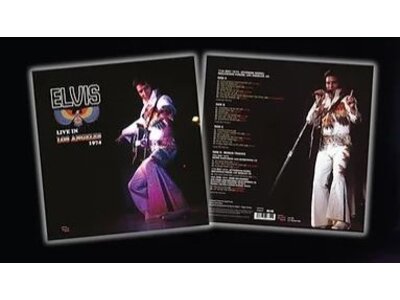 MRS - Elvis Live In Los Angeles 1974 - Clear Vinyl 2 LP Set