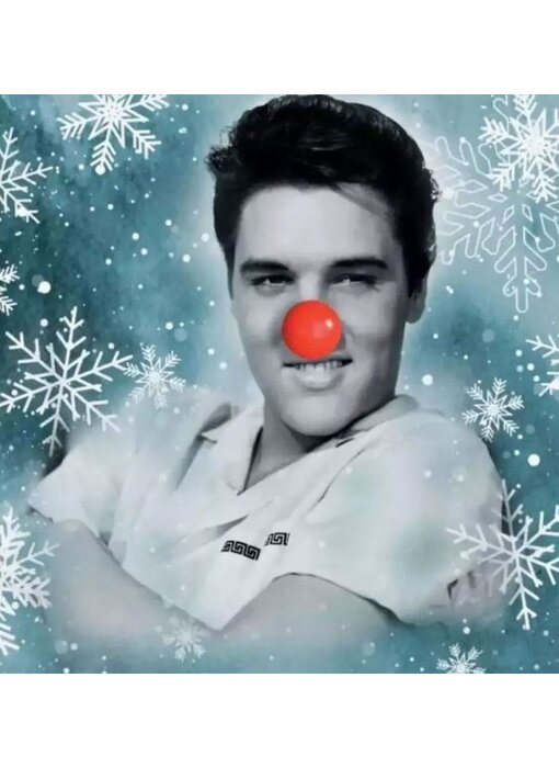 Elvis' Christmas Album Red Vinyl - ReelToReel Label