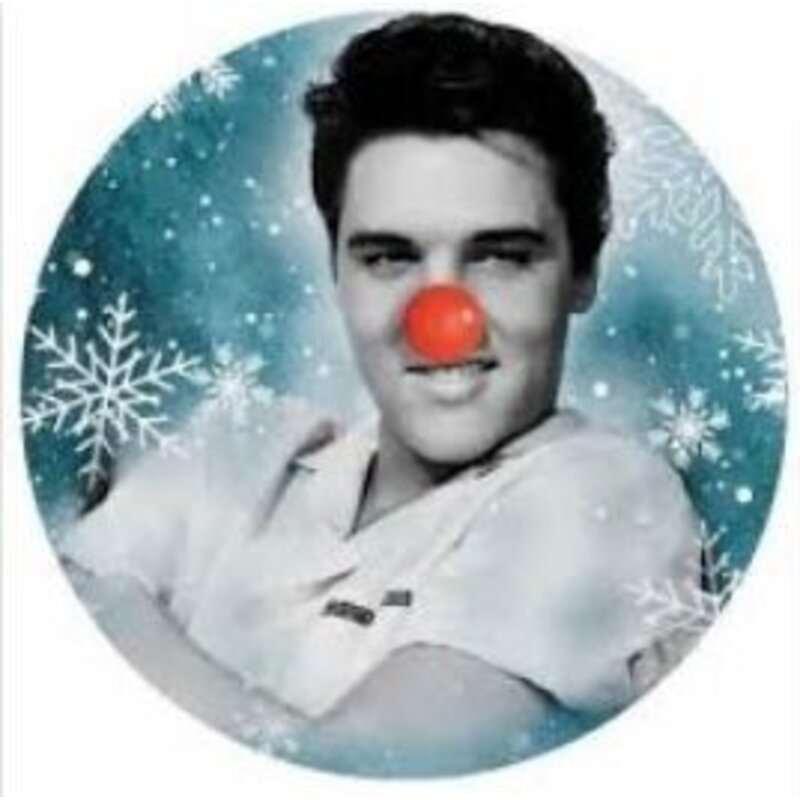 Elvis' Christmas Album Picture Disc Vinyl - ReelToReel Label