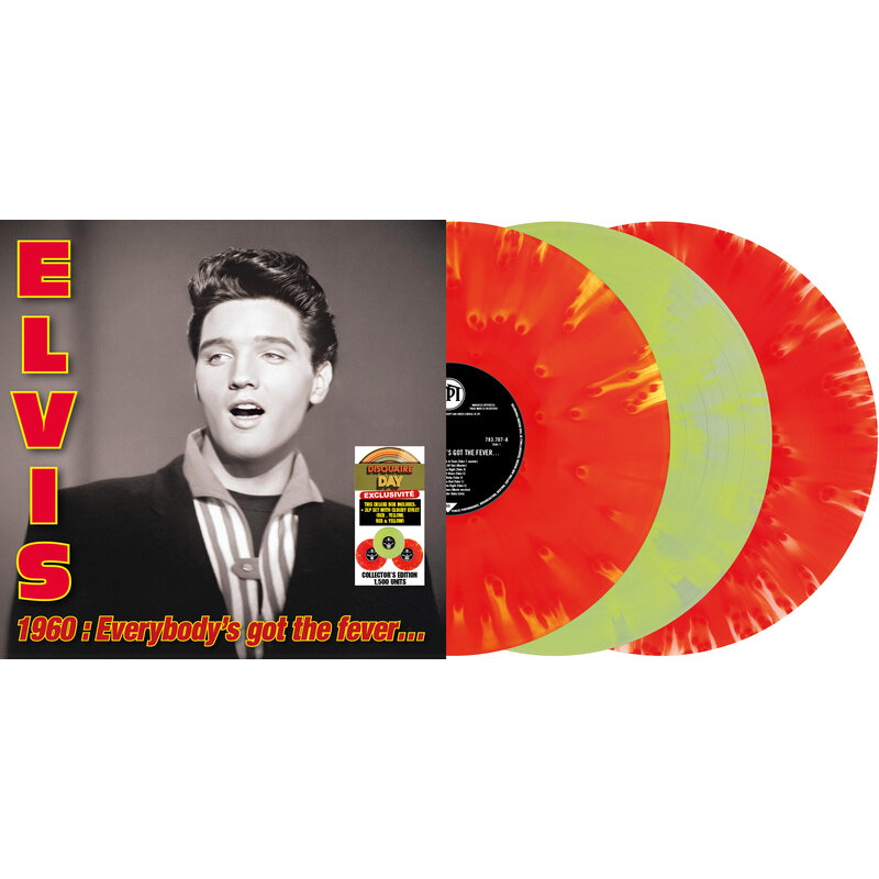 Elvis 1960 Everybody's Got The Fever On Cloudy Vinyl RSD  2025 VPI Label