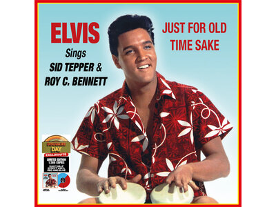 Elvis Sings Sid Tepper & Roy C. Bennet Just For Old Times Sake On Red And Blue Vinyl RSD 2025 VPI Label