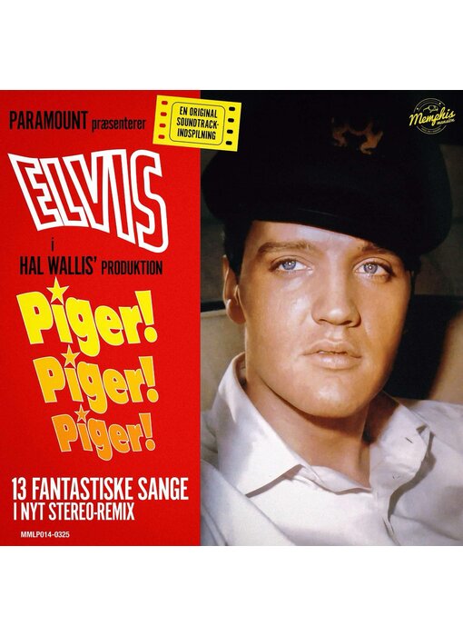 Elvis Piger! Piger! Piger! - 33RPM Splatter Vinyl Memphis Mansion Label