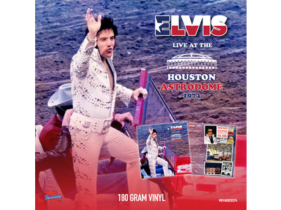 MRS - Elvis Live At The Houston Astrodome 1974 - Clear Vinyl