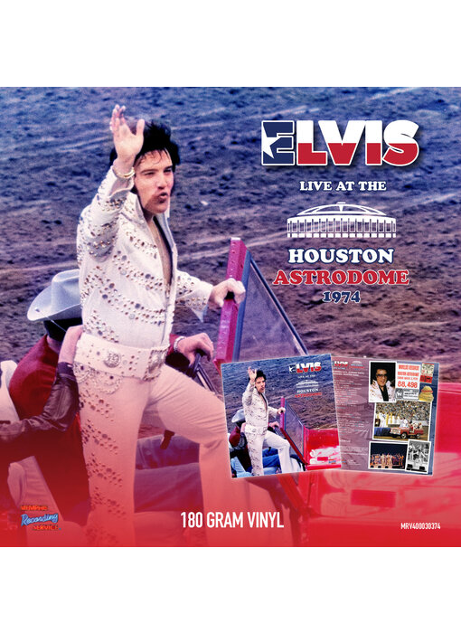 MRS - Elvis Live At The Houston Astrodome 1974 - Clear Vinyl