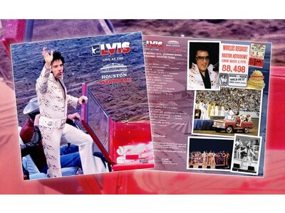 MRS - Elvis Live At The Houston Astrodome 1974 - Clear Vinyl