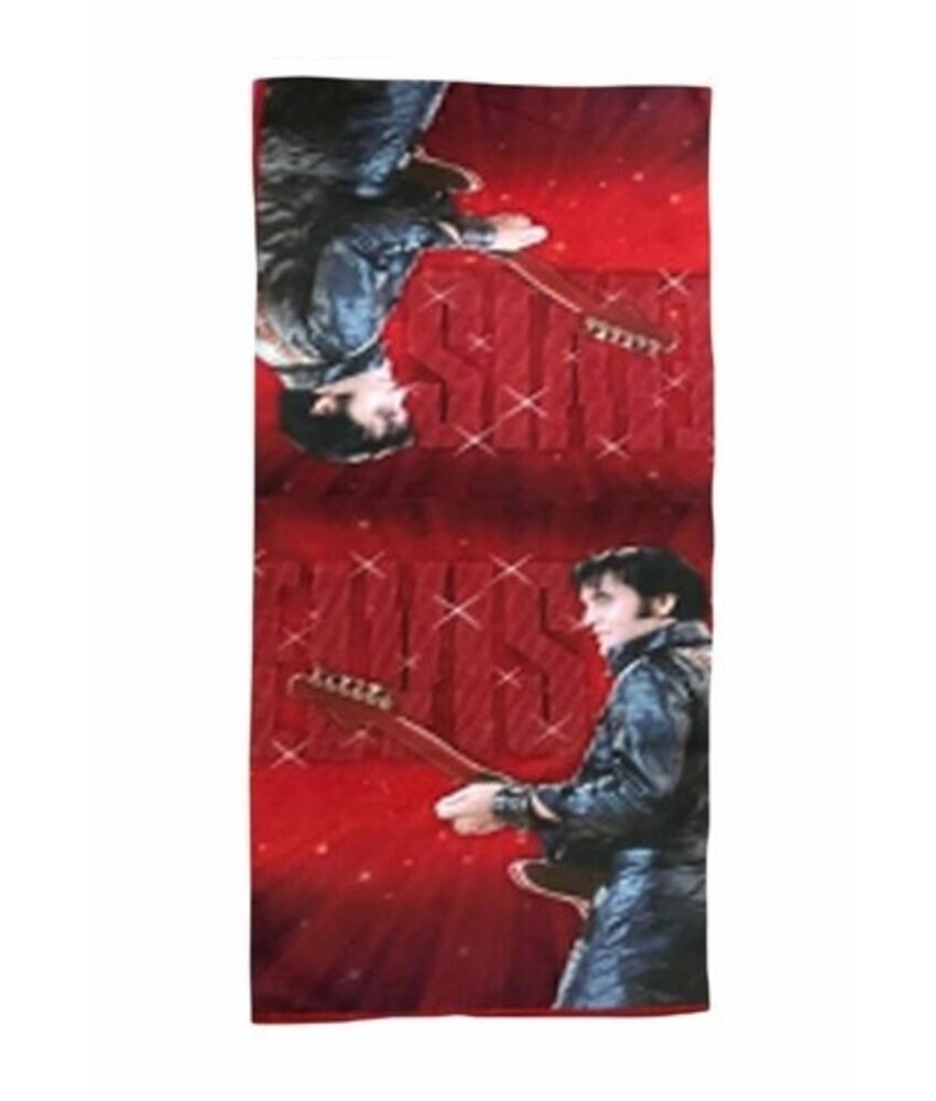 Elvis Hand Towel Small - '68 Name