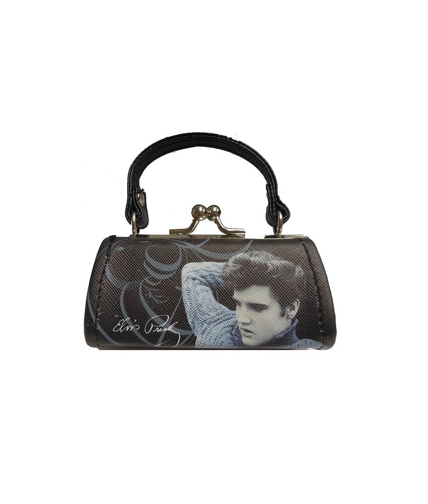 Elvis Mini Purse - Blue Sweater