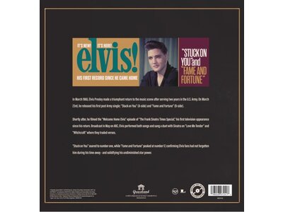 Elvis Presley : Stuck On You - Fame And Fortune Graceland Collector's Edition 10" Vinyl Single