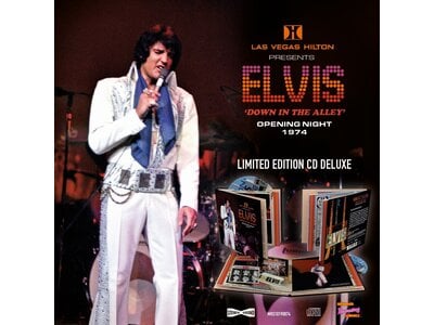 MRS - Las Vegas Hilton Presents Elvis Down In The Alley Opening Night  1974 - Deluxe CD set