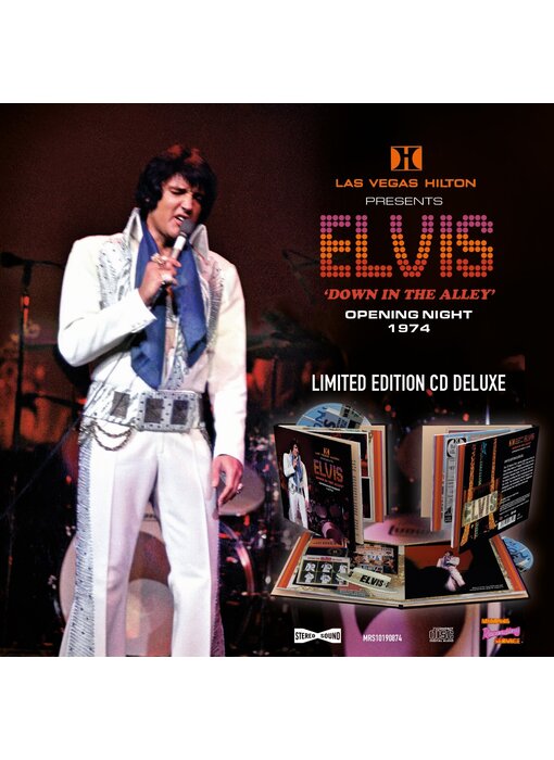 MRS - Las Vegas Hilton Presents Elvis Down In The Alley Opening Night 1974 - Deluxe CD set