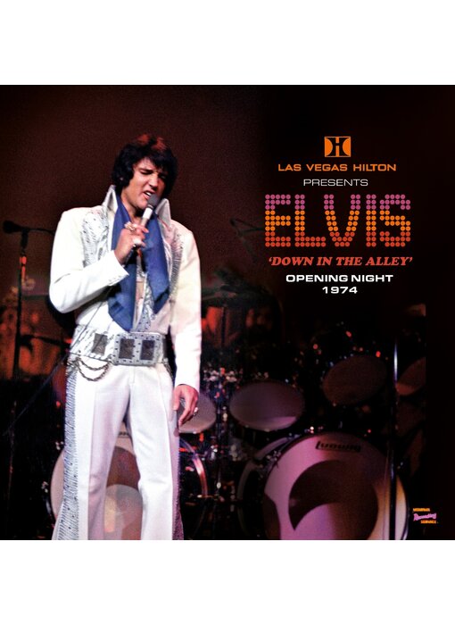MRS - Las Vegas Hilton Presents Elvis Down In The Alley Opening Night 1974 - Black Vinyl 2 LP Set