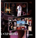 MRS - Las Vegas Hilton Presents Elvis Down In The Alley Opening Night  1974 - Black Vinyl 2 LP Set
