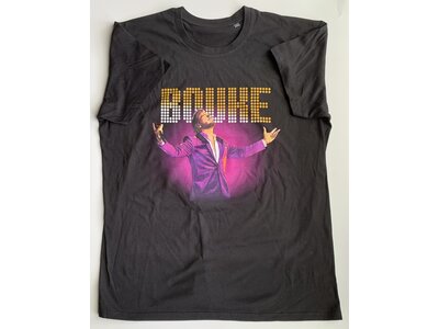 Bouke T-Shirt Black Spreading Arms
