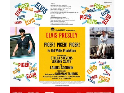 Elvis Piger! Piger! Piger! - 33RPM Yellow Vinyl Memphis Mansion Label