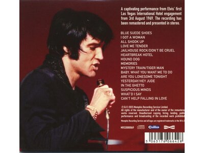 MRS Camden - Las Vegas International Presents Elvis August 1969  - 1 CD Set
