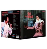 Del Webb Presents Elvis Presley - Gatefold 2-LP Set Blue Vinyl Milbranch Music Label