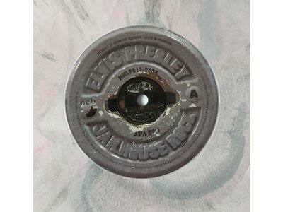 Jailhouse Rock Pink Marble Vinyl 33 RPM Elvis Presley - Memphis Mansion Label