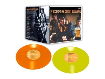 Elvis Presley Sunset Boulevard - 2 LP Colored 12" Vinyl Graceland Exclusive Release Limited Edition