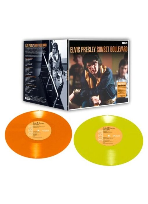 Elvis Presley Sunset Boulevard - 2 LP Colored 12" Vinyl Graceland Exclusive Release Limited Edition