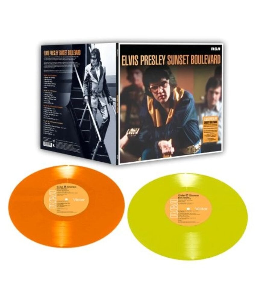 Elvis Presley Sunset Boulevard - 2 LP Colored 12" Vinyl Graceland Exclusive Release Limited Edition