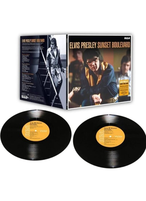 Elvis Presley Sunset Boulevard - The  2 LP Set Legacy Label