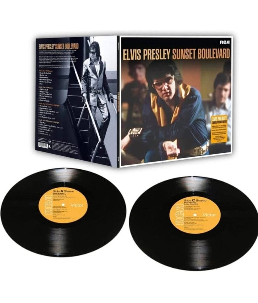 Elvis Presley Sunset Boulevard - The 2 LP Set Legacy Label