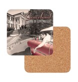 Onderzetters - Elvis In Car At Graceland - Set van 4