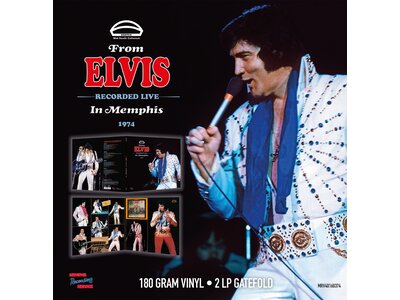 MRS - From Elvis Recorded Live In Memphis 1974 - Black Vinyl 2 LP Set