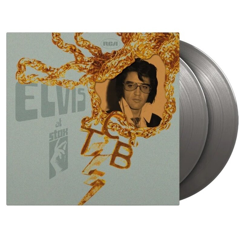 Elvis At Stax On Silver Vinyl 33 RPM Music On Vinyl Exclusive Label