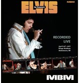 Elvis In Concert Kalamazoo 26 april 1977 33RPM On Black Vinyl -  Milbranch Music Label