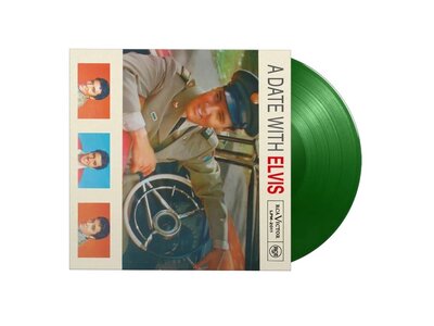 A Date With Elvis On Green Vinyl 33 RPM Music On Vinyl Exclusive Label