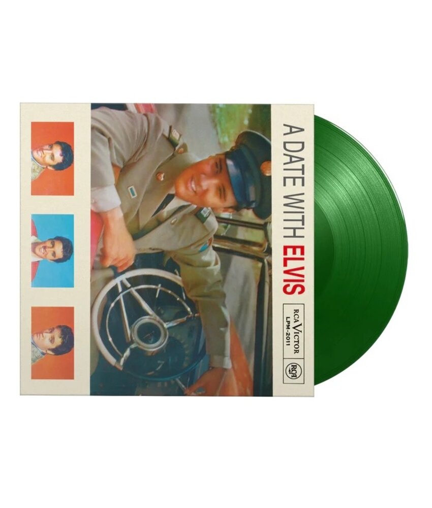 A Date With Elvis On Green Vinyl 33 RPM Music On Vinyl Exclusive Label