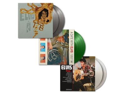 A Date With Elvis On Green Vinyl 33 RPM Music On Vinyl Exclusive Label