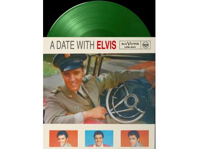 A Date With Elvis On Green Vinyl 33 RPM Music On Vinyl Exclusive Label