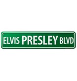 Straatnaambord Elvis Presley BLVD Origineel Formaat