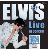 Elvis Live In Concert 1974 March 14 - 19 Murfreesboro 33RPM 2 LP Set - World Records Label