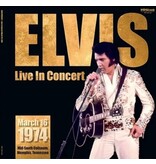 Elvis Live In Concert 1974 March 16 - 17 Memphis 33RPM 2 LP Set - World Records Label