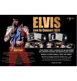 Elvis Live In Concert 1974 March 16 - 17 Memphis 33RPM 2 LP Set - World Records Label