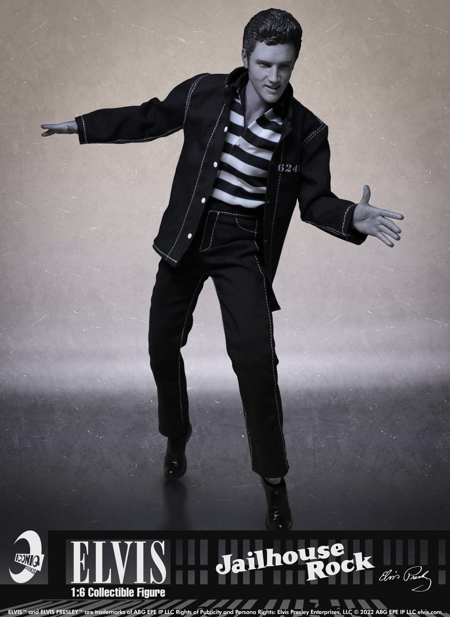 Elvis Presley Jailhouse Rock 1:6 Scale Figure - Iconiq