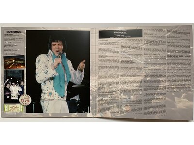 Elvis Live In Concert 1974 March 14 - 19 Murfreesboro 33RPM 2 LP Set - World Records Label