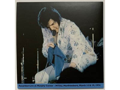 Elvis Live In Concert 1974 March 14 - 19 Murfreesboro 33RPM 2 LP Set - World Records Label