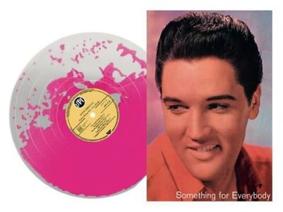 Elvis Presley Something For Everybody Liquid Vinyl 33 RPM VPI Label