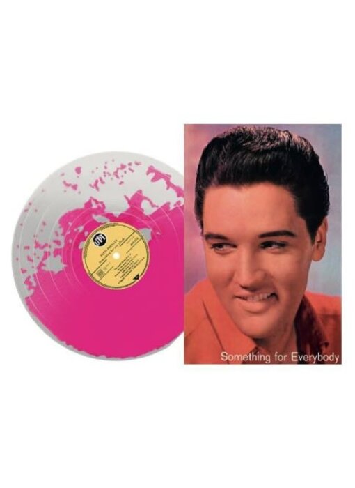 Elvis Presley Something For Everybody Liquid Vinyl 33 RPM VPI Label