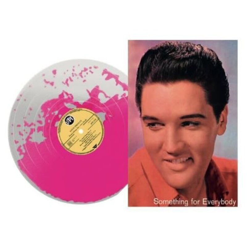 Elvis Presley Something For Everybody Liquid Vinyl 33 RPM VPI Label